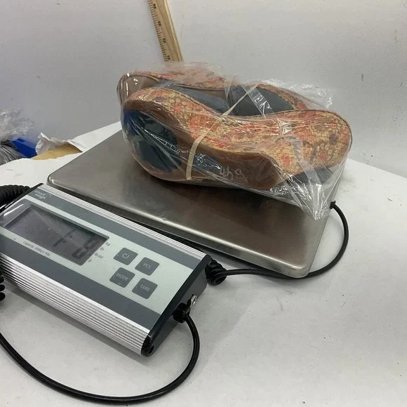 Born Gray Leather Slingback Heels Women's Shoe Size 8 - Picture 5 of 6